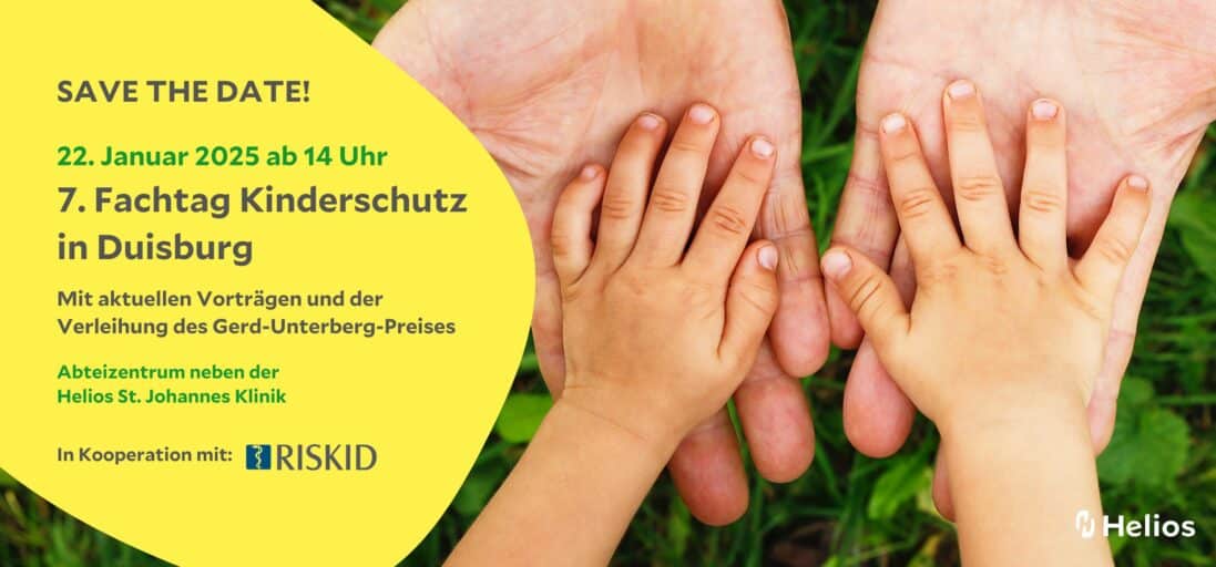 Einladung 7. Fachtag Kinderschutz Duisburg und Verleihung des Gerd-Unterberg-Preises 2024